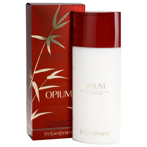 opium bodylotion